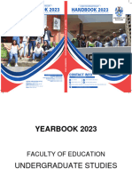 FACULTY OF EDUCATION Handbook 2023