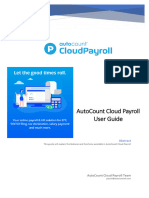 AutoCount Cloud Payroll User Guide