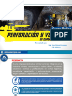 Curso Perforación y Voladura en Minería Subterránea Seminco