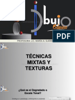 Técnicas Mixtas y Texturas Dibujo Básico Prof María A Suarez 1