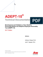 2017 ADEPT-15 - Technical Report