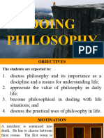 Doing Philosophy