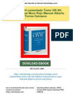 (PDF Download) Código Civil Comentado Tomo VIII 4th Edition Manuel Muro Rojo Manuel Alberto Torres Carrasco Fulll Chapter