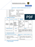 Sesión N°08. Jugamos Correspondencia Uno A Uno