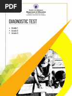 English - G1-3 - Diagnostic Test