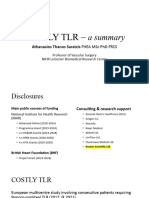 COSTLY TLR Brief Summary - Saratzis - Saturday 18th - 11.39