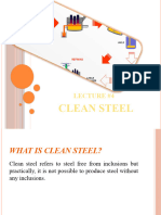 Clean Steel