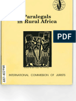 Paralegals in Rural Africa Seminar Report 1990 Eng