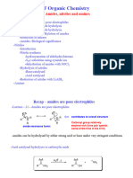 Amides Nitriles and Amines