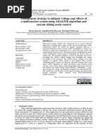 Management Strategy To Mitigate Voltage Sags Effects of A Multi-Motors System Using ADALINE Algorithm and Cascade Sliding Mode Control