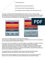 ASM Disk Performance Enhancement & Recommendations