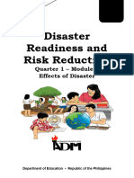 Disaster Readiness and Risk Reduction: Quarter 1 - Module 2 Effects of Disaster