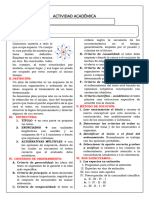 Ficha de Actividades - Plan de Redacción - Secundaria