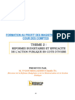 Document 3 Réforme Budget Et Efficacité de L'action Publique