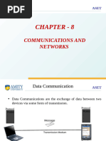 Chapter - 8 Communications and Networks