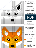 Pixel Art Renard Passé Simple