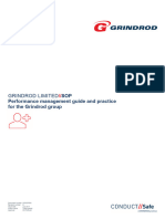 Performance Management Guide Practice For The Grindrod Group SOP