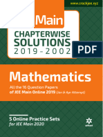 ARIHANT JEE MAINS MATHS - Merge