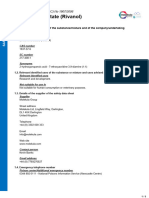 Safety Data Sheet - EN - (10390333) ETHACRIDINE LACTATE (RIVANOL) (1837-57-6)