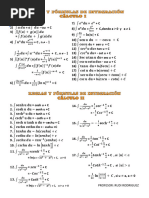 Formulas de Integración. Rudi. 2022