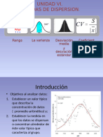 Medidas de Dispersión