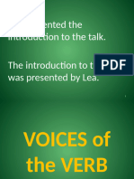 Use of Passive and Active Voice - tcm18-117655