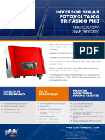 Inversor PHB12KN-DT - PHB20KN-DT