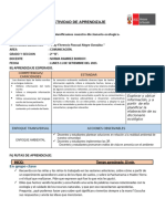 COMU. Leemos y Planificamos Nuestro Diccionario Ecologico. 11-09-23