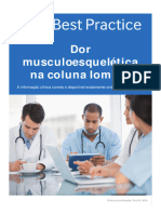 Dor Musculoesquelética Na Coluna Lombar: A Informação Clínica Correta e Disponível Exatamente Onde É Necessária