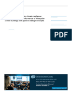 Retrofitting Measures For Climate Resilience: Enhancing The Solar Performance of Malaysian School Buildings With Passive Design Concepts