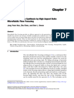 Scalable Liposome Synthesis by High Aspect Ratio Microfluidic Flow Focusing