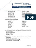 Lista 01 - A - Propriedades FQ Dos Materiais - 2024 2