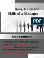 Lesson 3 Roles and Skills of A Manager