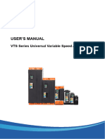 VTS Series - User Manual VTS Series Universal Variable Speed AC Drives