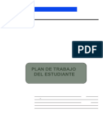 Plan de Trabajo Del Estudiante: Trabao Final Del Curso