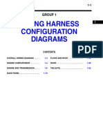 Wiring Harness Configuration Diagrams: Group 1