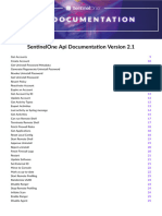 SentinelOne Api Documentation Version 2 1