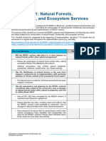 Biodiversity, and Ecosystem Services