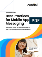 Cordial Best Practices For Mobile App Messaging