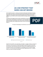 Developing A KM Strategy That Senior Leaders Can Get Behind