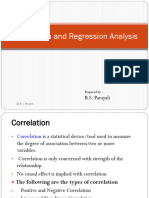 Correlation and Regression