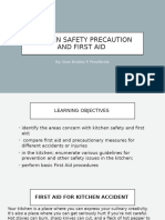 Chapter 5 - Kitchen Safety Precautions and First Aid