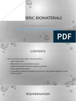 Lecture 5 - Polymeric Biomaterials