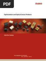 Optoisolation and Optical Sensor Products: Selection Catalog