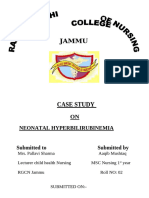 Case Study On Neonatal Hyperbilirubinemia