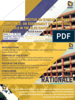 Students Perspective On Hygiene Business Compliance: An Assessment On The Operational Protocols at The SLCC Canteen