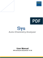 SYS Serial Port LIS Protocol V1.02 Jef