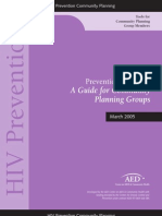 A Guide For Community Planning Groups: Setting HIV Prevention Priorities