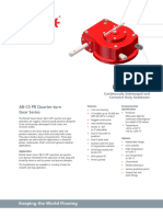 RG AB-CS - PR Reducer Qtr-Turn Manual Continuously Submerged Metric Datasheet - Pub101-001-00 - 0618