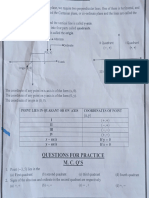 Coordinate Geometry Key Notes and Questions